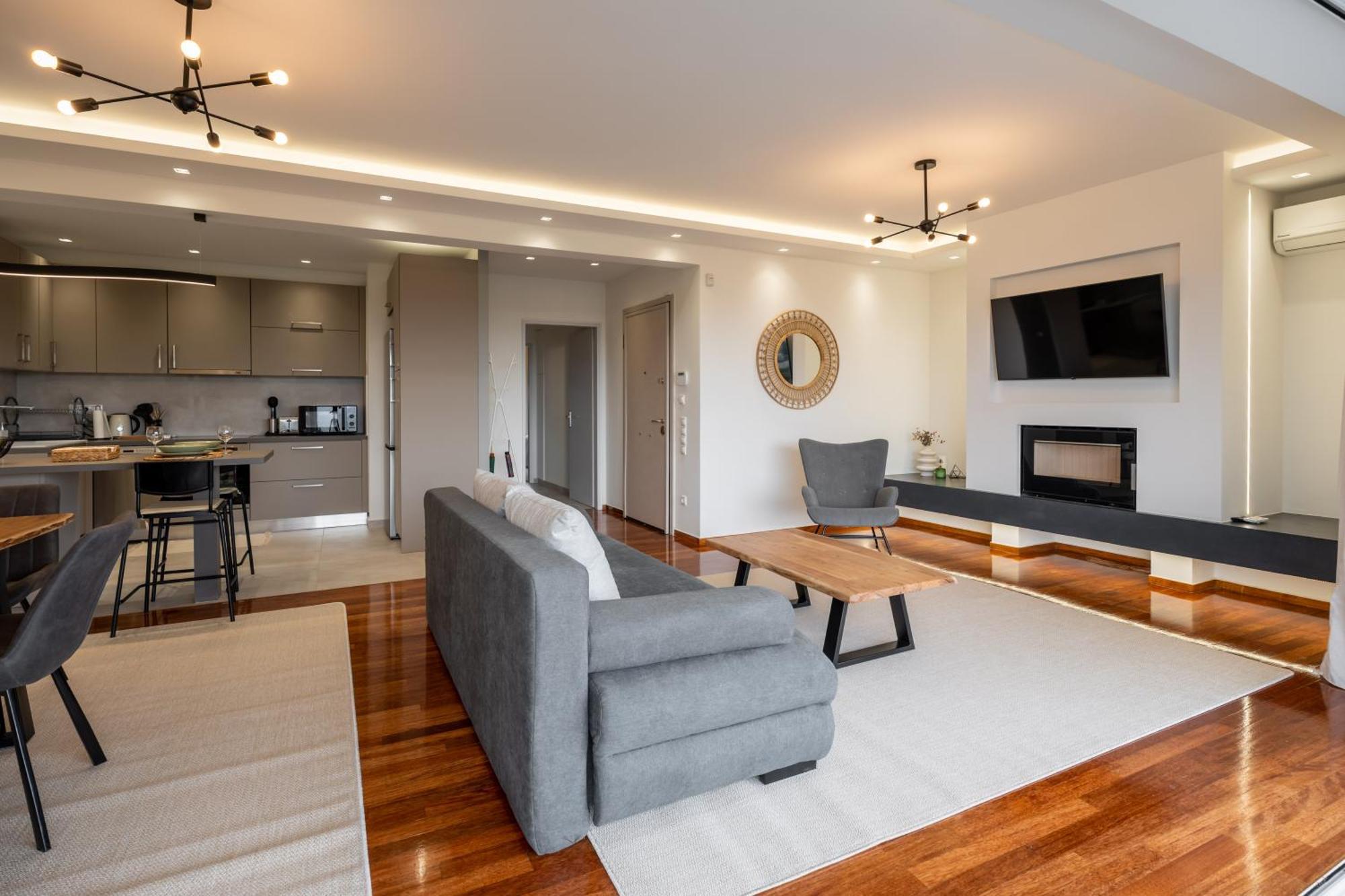 Sesilia Sea View Apartment Athen Exterior foto