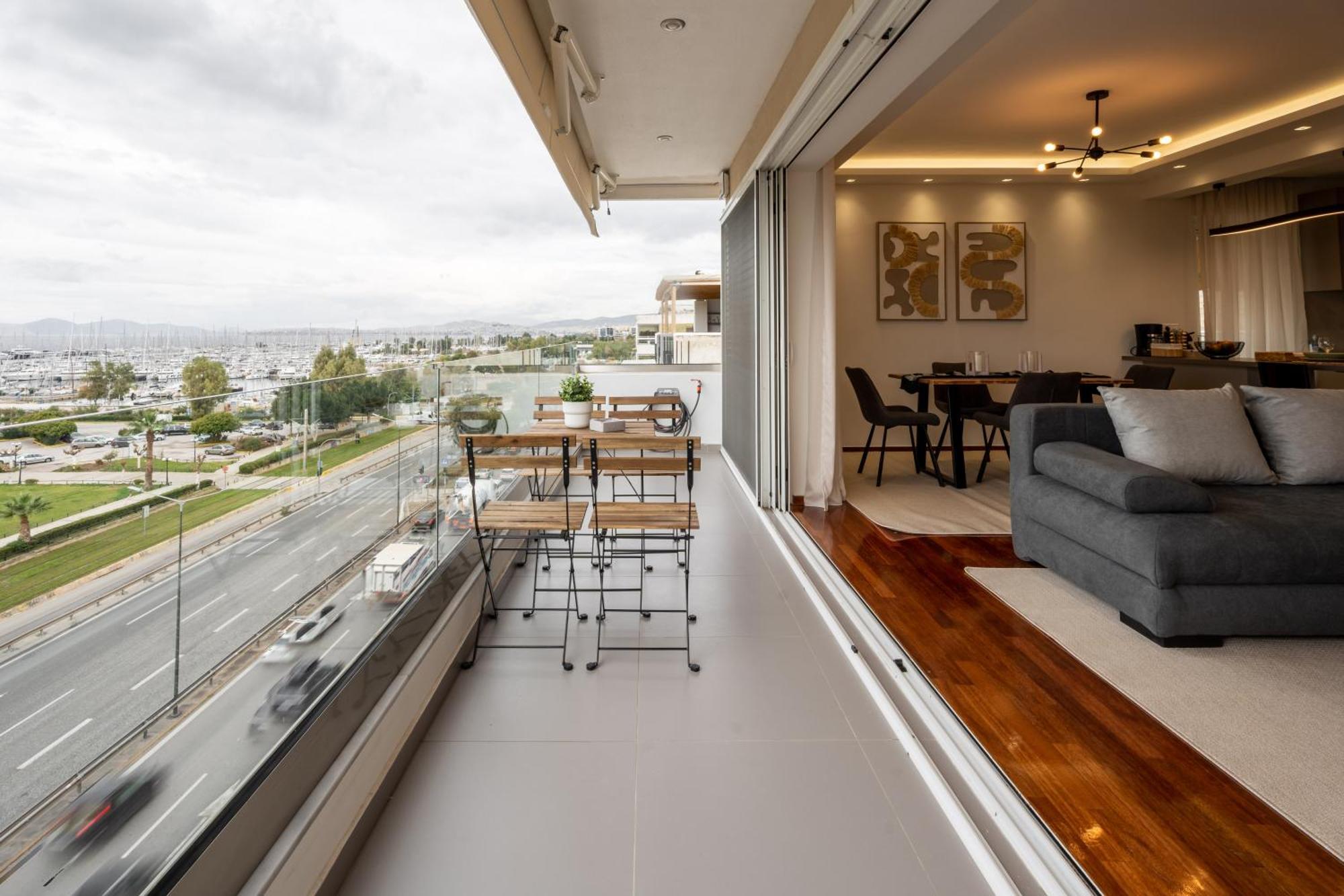 Sesilia Sea View Apartment Athen Exterior foto